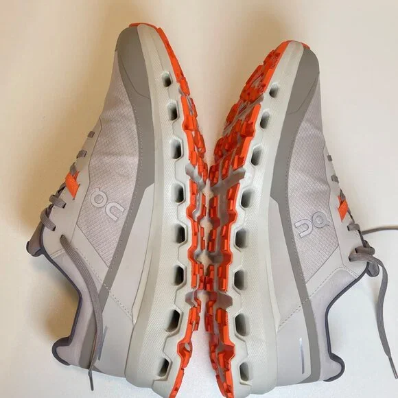 On Cloudvista 2 Waterproof Mens 11 Trail Running Shoes Pearl Ice 3ME30142531 - Picture 7 of 11